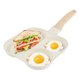 thumbnail image 1 of Sartén para Huevos 3 en 1 Sartén para Huevos Sartén Antiadherente para Tortillas con de Madera Sartén para Cocinar Huevos para el Desayuno en la Cocina A, 1 of 5
