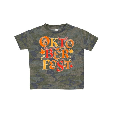 

Inktastic Oktoberfest Fall Leaves Gift Toddler Boy or Toddler Girl T-Shirt