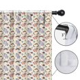 thumbnail image 4 of Blackout Kids Curtains,Beige Cartoon Horse Rainbow Pattern Childrens Insulated Curtains Set Of 2,Bedroom Essentials,Toddler Room Decor 42"x63", 4 of 5
