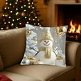 thumbnail image 2 of Christmas Shams Christmas Standard Pillow Cases, Ultra Soft Microfiber Pillowcases Standard, Christmas Snowflake Bed Pillow Covers, Fade Resistant, Easy Slip-On A, 2 of 6