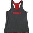 thumbnail image 3 of Camiseta Sin mangas de malla Reversible Mitchell & Ness para mujer color rojo extragrande, 3 of 4