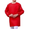 thumbnail image 3 of Dinheiro Kids Art Smock, Delantal con Bolsillo para niños, Delantales de Pintura de Artista con Manga Larga, 3 of 5