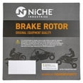 thumbnail image 4 of Niche Front Brake Rotor Pad Kit for Kawasaki Ninja ZX6R 43082-0031 Motorcycle MK1006652, 4 of 7
