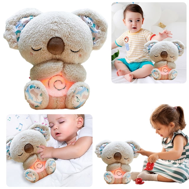 Koala Music Appease Toys 30cm Útil Con Respiratorio Regalo para Bebé Recién Nacido