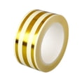 thumbnail image 2 of Wall Trim Peel and Stick, Peel and Stick Baseboard Trim, Waterproof Tape, Wall Molding & Trim, Gap Covering, Home interior decor, Gold Finish, 1 in Wide, 3 Roll, 2 of 9