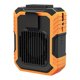 thumbnail image 1 of Ventilador De Cintura Portátil Ventilador Colgante De Cintura Manos Libres Para Jardinería Viajes Al Aire Libre Naranja, 1 of 9