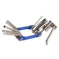 thumbnail image 3 of Bicycle Multi Repair Tool, Durable Light Folding Tool Bike Repair Tool Easy Carry  For Household Maintenance Tools Blue,Black, 3 of 8