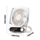 thumbnail image 3 of Ventilador portátil de pared o de pie, recargable por USB, con múltiples velocidades, ideal para viajes, hogar, oficina y dormitorio., 3 of 7