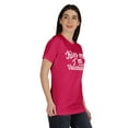 thumbnail image 2 of Inkmeso Kiss Me I'm Vaccinated Funny Pro Vaccine Crew Neck T-shirt For Women's-PN, 2 of 8