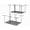Black, variant on SunsGrove 4x6 Overhead Garage Storage Rack, Adjustable Organization System, Heavy-Duty Metal Ceiling Racks, 800lbs Weight Capacity, Black, Classic Series, 2 Pcs White