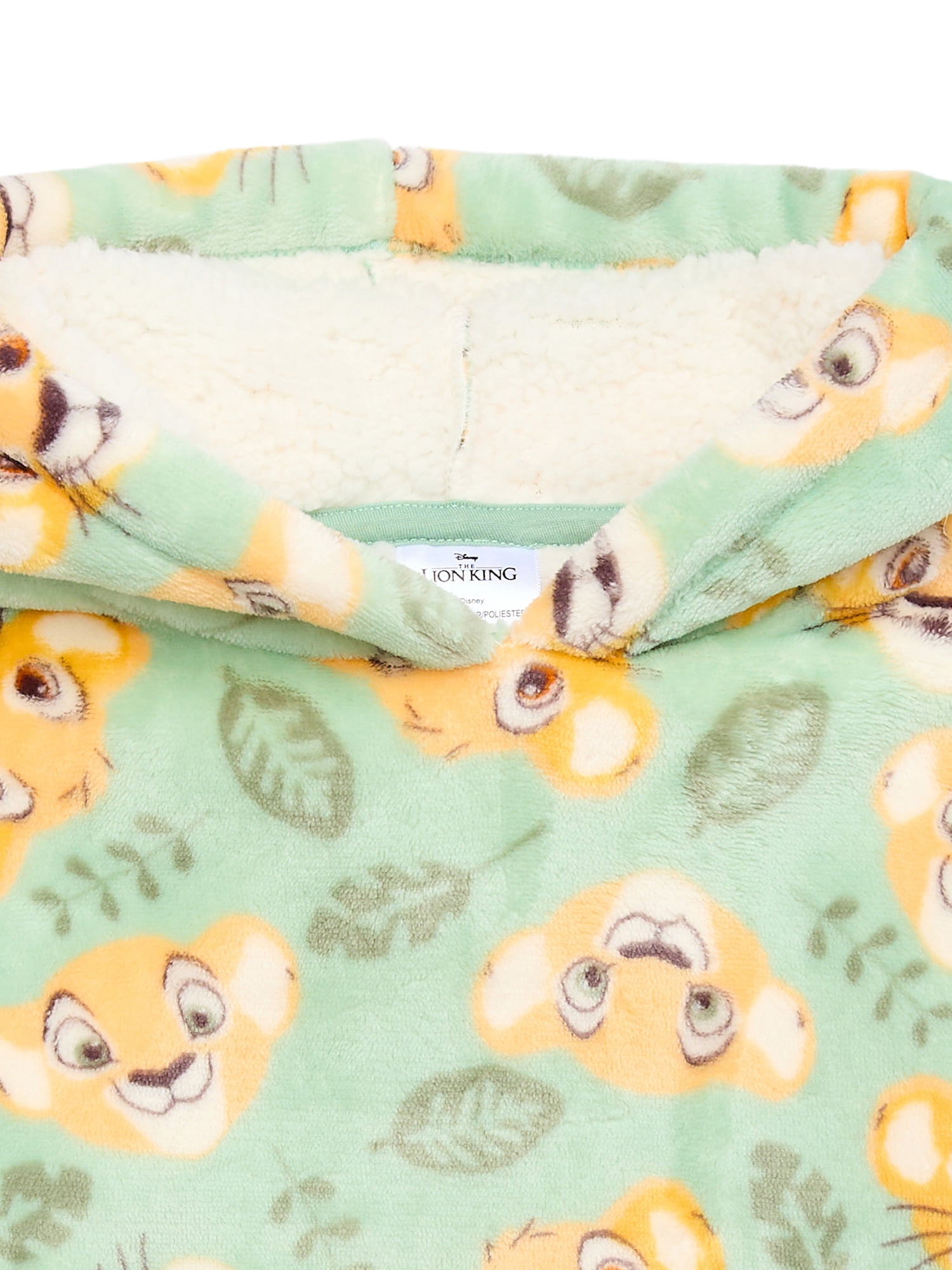 Lion King Toddler Girl Allover Print Super Soft Snugget Hoodie