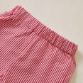 thumbnail image 5 of Toddler Girl 18M 24M 2T 3T Summer Clothes 2Pcs Set Cute Strawberry Embroidered Tee Comfy Cotton Shorts Outfits Kaprioy Baby Girls' Clothing Sets, 5 of 8