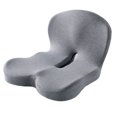 thumbnail image 2 of Ergonomic Memory Foam Seat Cushion 17X13 for Office Chair Car Tailbone Sciatica Pain Relief, 2 of 8