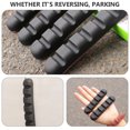 thumbnail image 5 of WHAMVOX  4 Pcs Auto Door Protector Accessories Shock Bumper Guard Black, 5 of 8