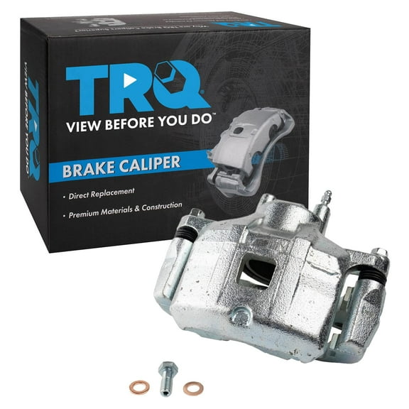 TRQ Front Right Brake Caliper w/Bracket Passenger Side Compatible with 2008-2016 Mitsubishi Lancer 2007-2017 Outlander 2011-2016 Outlander Sport