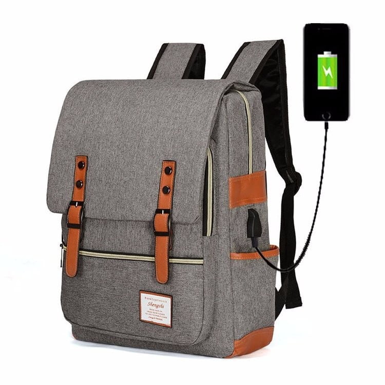 Midsumdr Laptop Backpacks Business Laptop Professional Backpacks For Men Computer with USB Charging Multi Functional Large Capacity Travel Bag Work