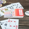 thumbnail image 4 of 1 Ensemble de Cartes de Jeu de Pont en Plastique avec Cartes de Score pour Jeu de Société Intérieur Portable et Réutilisable Cartes de Jeu de Pont en Plastique, 4 of 8