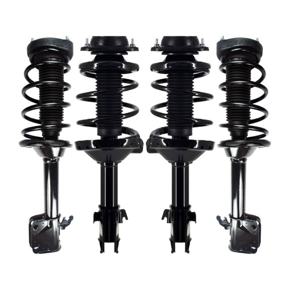 Set of 4 Front-Rear Quick Complete Strut-Coil Spring For 2004-2007 Subaru Impreza H4 Sedan