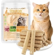 50g Cat Dental Care Chew Sticks, Freeze-Dried for Tartar Control & Fresh Breath, Dental Treats for Cats