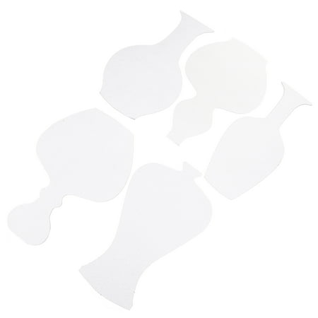 unbranded 3 Kids Handmade Drawing Stencils Toddler Baby 22X15X0.2CM White