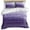 Purple, variant on Sky Blue Ombre Bedding 3 Piece Duvet Cover Set Full Size, Modern Abstract Art Ocean Oil Painting Soft Microfiber Comforter Cover with Zipper Closure & Pillowcases, Wrinkle & FadeResistant Quilt Cover