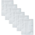 thumbnail image 1 of Ruvanti 10 Pack Newborn Diapers White , 100% Organic Cotton Pre Fold Cloth Diapers, Reusable Baby Diapers, Extra Large 13X19 inch Burp Clothes for Baby Girl, Boy, Toddler,, 1 of 5
