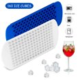 thumbnail image 1 of Moldes para hacer cubitos de hielo, minibandejas pequeñas de silicona de grado alimenticio para Bar, cócteles de whisky, 1 of 8