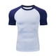 thumbnail image 1 of Ceisia Men's Compression Raglan Sleeve T-Shirt High Elastic Quick Dry Athletic Crew Neck Top Gift, 1 of 5