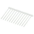 thumbnail image 4 of Plant Stem Flower Support,12Pcs Plant Stakes Reusable Iron Garden Stakes Flower Stakes Compact and Lightweight, 4 of 8