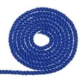 thumbnail image 1 of Cordón Retorcido Uxcell, Cuerda de Trim de 5mm/11 Yardas, Cuerdas de Soga de Poliéster para Decoración del Hogar y Manualidades DIY, Azul Oscuro, 1 of 6