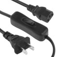 thumbnail image 1 of 3 Prong Us Plug Ac Cord With 304 S, Length: 1.2m, 1 of 3