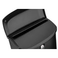 thumbnail image 3 of Architectural Mailboxes 2576B-10 Parkside Locking Wall Mount Mailbox - Black, 3 of 7