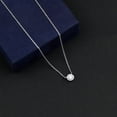 thumbnail image 4 of Rosec Jewels - Lab Grown Diamond Necklace for Women - EF-VS Quality - Ready to Gift with Jewelry Box, 14K White Gold, 4 of 8