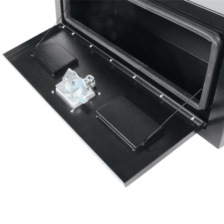FGJQEFG 28 Inch Steel Truck Tool Box for Trucks Beds