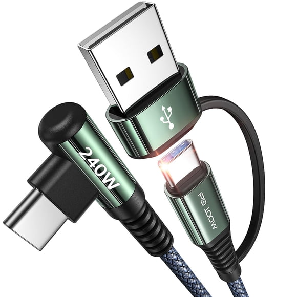 Cable USB C AINOPE de 10 pies y 240 W de carga rápida para iPhone iPad