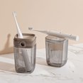 thumbnail image 4 of Travel Portable Toothbrush Cup Bathroom Toothpaste Holders Storage Case Box Cup, 4 of 5