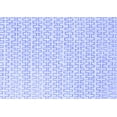 thumbnail image 1 of Ahgly Company Indoor Rectangle Solid Blue Modern Area Rugs, 2' x 5', 1 of 4
