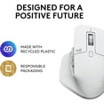 thumbnail image 5 of MX Master 3S Wireless Mouse Standard Edition with Logi Bolt USB Receiver, Ultra-fast Scrolling, Ergo, 8K DPI, Track on Glass, Quiet Clicks, USB-C, Bluetooth, Windows, Linux, Chrome - Graphite, 5 of 10