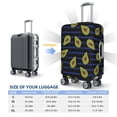 thumbnail image 6 of Haiem Avocado Luggage Cover Printed Suitcase Covers for Luggage Elastic Washable Suitcase Protector Fits 18-32 Inch Luggage-Large, 6 of 9