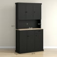 thumbnail image 6 of HOMCOM 71" Buffet with Hutch, Kitchen Pantry Storage Cabinet with Drawer, 6 of 8
