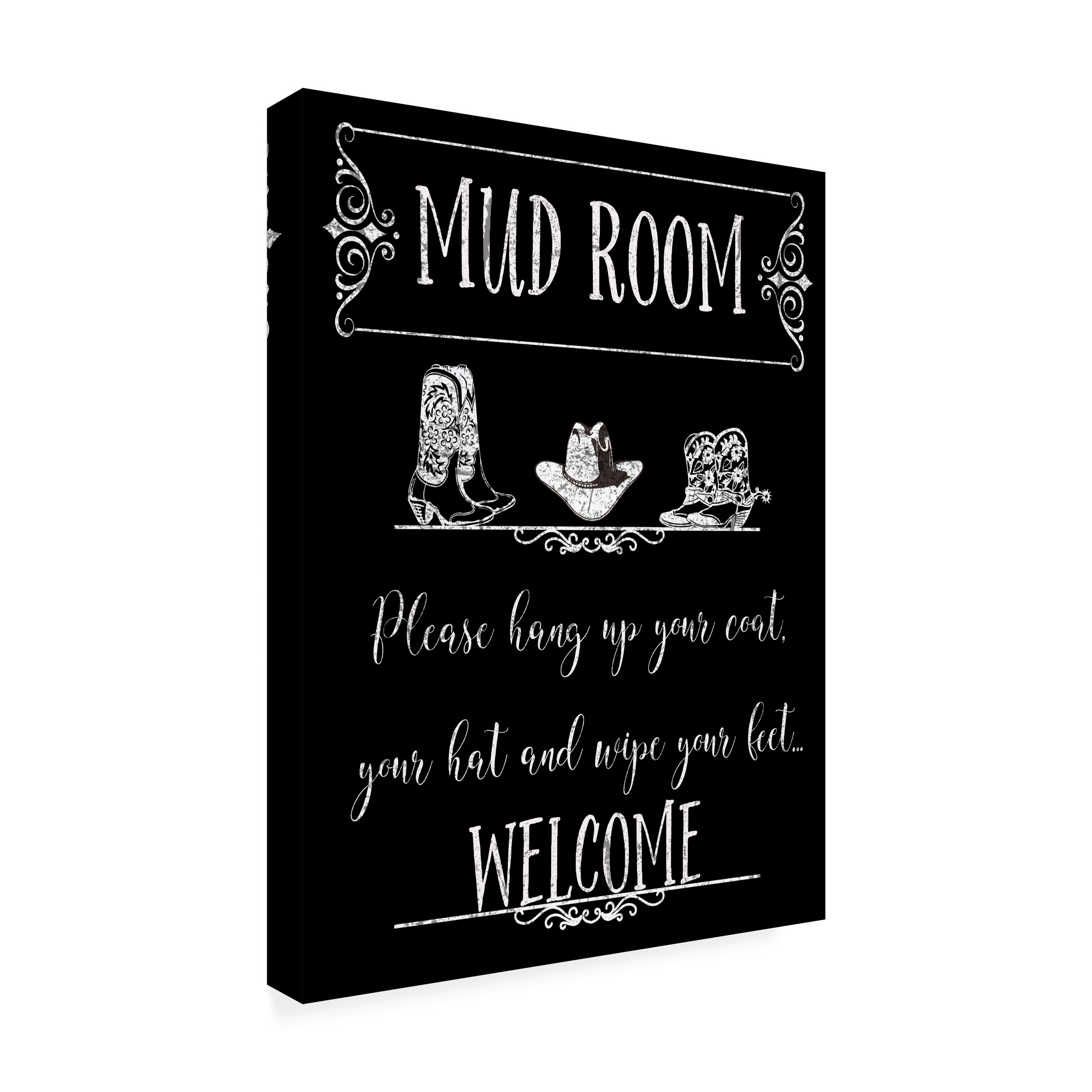 Trademark Fine Art 'Mud Room 4' Canvas Art by Jean Plout