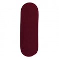 thumbnail image 1 of Colonial Mills TG75R024X060 2 x 5 ft. Tortuga Oval Area Rug, Burgundy, 1 of 1