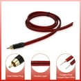 thumbnail image 3 of Uxcell 2 Pcs Cable RCA Baño de Oro, 3.3ft (1 Metro) Cable RCA a Extremo Abierto de Cable Desnudo de Audio, Cable de Extensión RCA para Guitarra, Altavoces, Equipos de Audio, 3 of 6