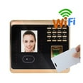 thumbnail image 2 of UF100plus Biometric Face Recognition Time Attendance Machine System With Keyboard Fingerprint Reader Time Clock ,Accurate Calculations, 2 of 7