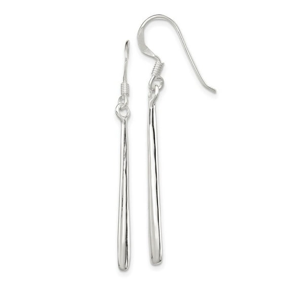 Auriga Fine Jewelry 925 Sterling Silver Teardrop Bar Dangle Earrings for Women