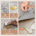 thumbnail image 5 of KUETH Kitchen Mats for Floor,Sets of 2 Non Slip Washable Persian Kitchen Rugs 20"x32"+20"x59", Kitchen Runner Rug with Waterproof for Hallway, Laundry, Bathroom and Bedroom, 5 of 8