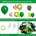 thumbnail image 3 of Jinsinto Jungle Party Balloon Arch Green Balloon Decoration Starlight, 3 of 6