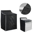 thumbnail image 1 of Washer Dryer Cover with Zipper Machine-Waterproof Dustproof Sun-Proof Suitable for most Washers Dryers(Black), 1 of 7