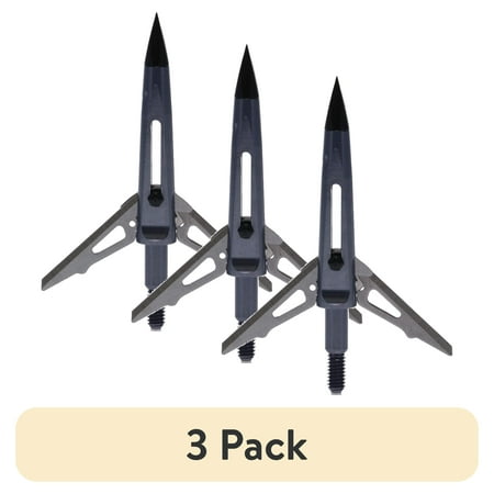 (3 pack) NAP Killzone Mechanical Broadhead 2 Blades 100 Grains 2 Cutting Diameter 3 Pack