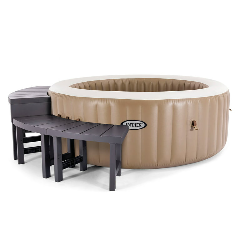 Spa gonflable Purespa Greywood Deluxe 6 places - D216 cm x H71 cm - Spa BUT